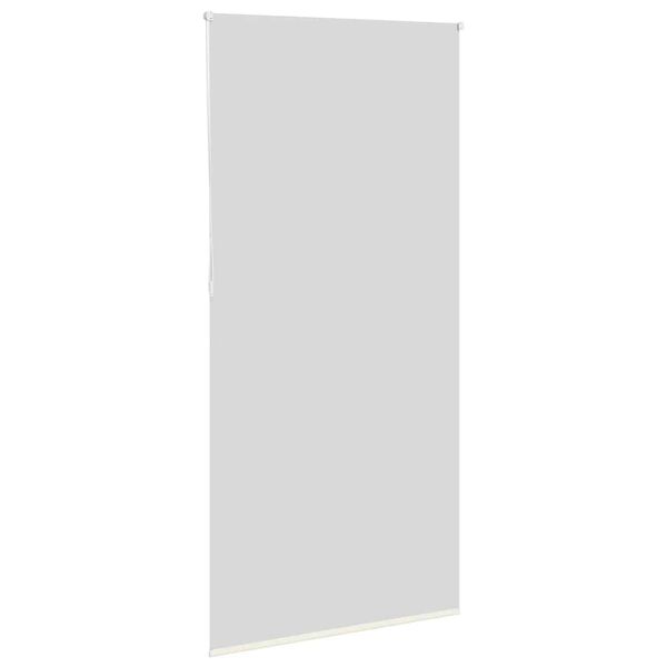 vidaXL Verdunkelungsrollo Cremewei&szlig; 90x230cm Stoffbreite 85,7 cm