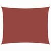 vidaXL Sonnensegel Oxford-Gewebe Rechteckig 6x7 m Terracotta-Rot