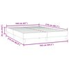 vidaXL Boxspringbett ohne Matratze Dunkelblau 160x210 cm Samt