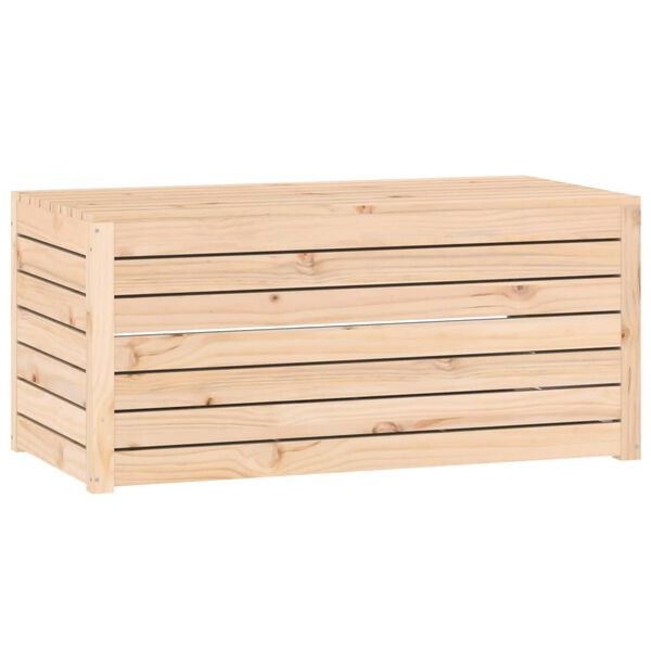 vidaXL Gartenbox 101x50,5x46,5 cm Massivholz Kiefer
