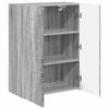 vidaXL TV-Wandschrank Graues Sonoma 59,5 x 31 x 80 cm Holzwerkstoff