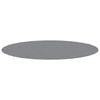 vidaXL Bodenfolie f&uuml;r Pools &Oslash; 396 cm (1 mm) Vliesstoff Hellgrau