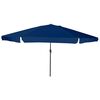 vidaXL Garten-Sonnenschirm 394 x 394 x 248 cm Polyester und Stahl