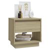 vidaXL Nachttisch Sonoma-Eiche 45x34x44 cm Holzwerkstoff
