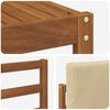vidaXL Outdoor-Sofagarnitur mit Kissen 8 pcs Natur und Beige