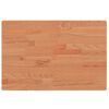 vidaXL Tischplatte 60x40x2,5 cm Rechteckig Massivholz Buche