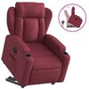 vidaXL Relaxsessel mit Aufstehhilfe Weinrot Stoff