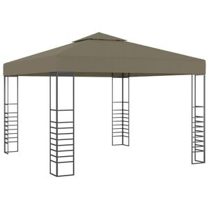 vidaXL Gartenzelt 3x3 m Taupe 180 g/m&sup2;