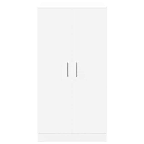 vidaXL Schuhschrank mit 7 F&auml;chern Wei&szlig;