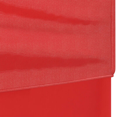 vidaXL Partyzelt Faltbar mit Seitenwänden Rot 2x2 m