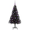 vidaXL Weihnachtsbaum Schwarz 150 cm PVC