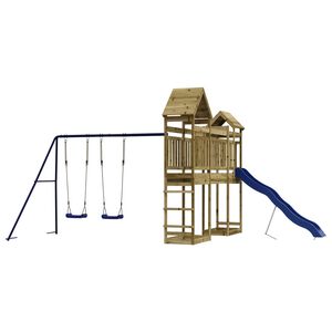 vidaXL Spielturm Impr&auml;gniertes Kiefernholz