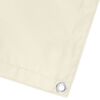 vidaXL Balkonsichtschutz Creme 100 x 500 cm Oxford-Stoff