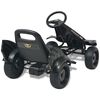 vidaXL Pedal Go-Kart mit verstellbarem Sitz Schwarz