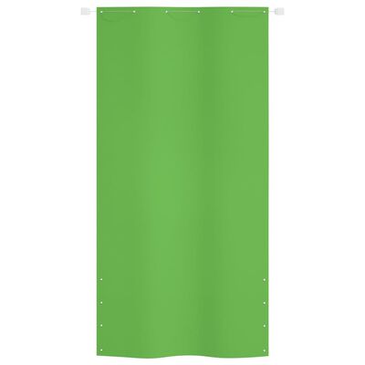 vidaXL Balkon-Sichtschutz Hellgrün 120x240 cm Oxford-Gewebe