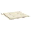 vidaXL Gartenstuhl-Kissen 6 Stk. Creme 50x50x2 cm Oxford-Gewebe