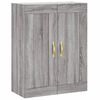 vidaXL Highboard Grau Sonoma 69,5x34x180 cm Holzwerkstoff