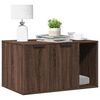 vidaXL Katzenklo Eichen-Optik 80x50x45 cm Holzwerkstoff