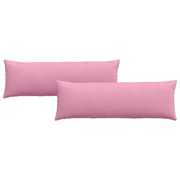 vidaXL Sofakissen 2 pcs Rosa 120 x 40 cm Stoff