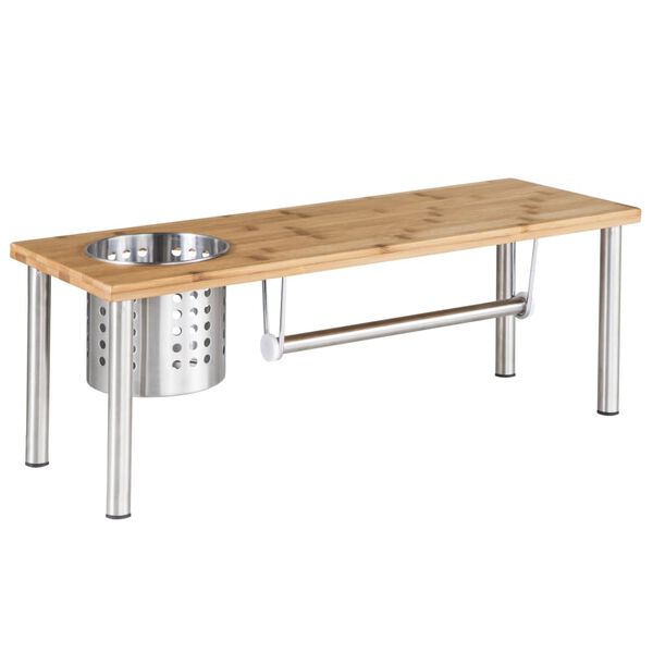 HI K&uuml;chenregal Bambus 55x20x20 cm