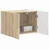 vidaXL TV-Wandschrank Sonoma-Eiche 59,5 x 31 x 40 cm Holzwerkstoff