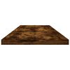 vidaXL Wandregale 4 Stk. R&auml;uchereiche 100x20x1,5 cm Holzwerkstoff