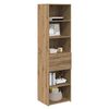 vidaXL Highboard Artisan-Eiche 50 x 42,5 x 185 cm Holzwerkstoff