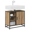 vidaXL Badezimmerschrank Artisan-Eiche 65 x 33 x 60 cm Holzwerkstoff