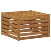 vidaXL Sofagarnituren 7 pcs Natur Massivholz Akazie