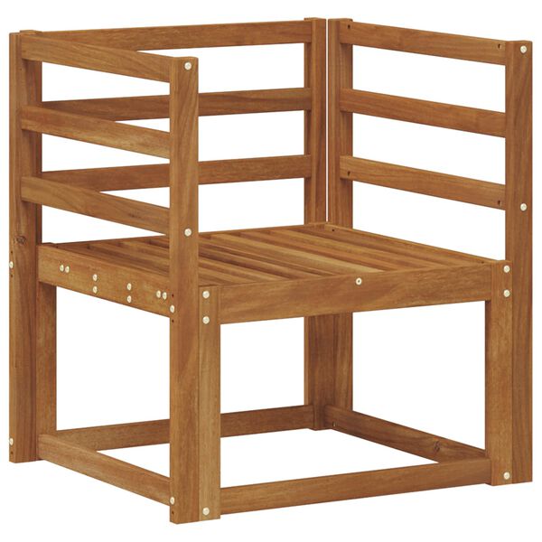 vidaXL Outdoor-Sofa Massivholz Akazie Natur