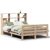 vidaXL Massivholzbett ohne Matratze 140x200 cm Kiefernholz
