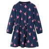 vidaXL Kinderkleid Marineblau 104