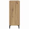 vidaXL Sideboard Artisan-Eiche 69,5 x 34 x 90 cm Holzwerkstoff
