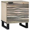 vidaXL Nachttisch Wei&szlig; 40 x 33 x 46 cm Holzwerkstoff