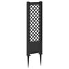 vidaXL Trellis mit Spike PP Anthrazit