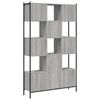 vidaXL B&uuml;cherregal Grau Sonoma 102x28x172 cm Holzwerkstoff