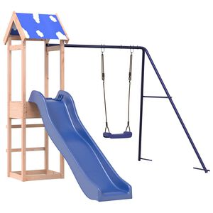 vidaXL Spielturm Massivholz Douglasie