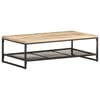 vidaXL Couchtisch 110x60x35 cm Mango Massivholz