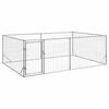 vidaXL Outdoor-Hundezwinger mit T&uuml;r 3x2x1 m Verzinkter Stahl