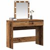 vidaXL Schminktisch Altholz 100 x 40 x 130 cm Holzwerkstoff