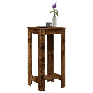 vidaXL Bartisch R&auml;uchereiche 51x50x103,5 cm Holzwerkstoff