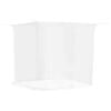 vidaXL Moskito-Netz f&uuml;r Bett 156 Maschen Schwarz 220 x 100 x 150 cm