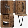 vidaXL Highboard mit Schubladen 2 pcs Altholz Holzwerkstoff