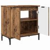 vidaXL Waschbeckenschrank Altholz 60,5 x 33,5 x 61 cm Holzwerkstoff