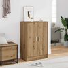 vidaXL Schuhschrank Artisan-Eiche 60x35x92 cm Holzwerkstoff