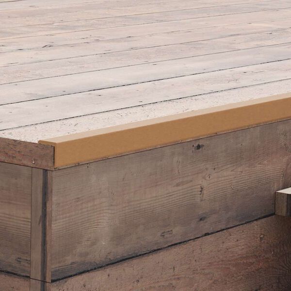 vidaXL Winkelleisten 5 Stk. WPC 170 cm Teakholzfarbe