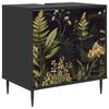 vidaXL Badezimmerschrank RHENEN Schwarz Eichen-Optik 60 x 40 x 61 cm