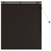 vidaXL Venezianische Jalousie Dunkelbraun 100 x 130 cm 35 mm