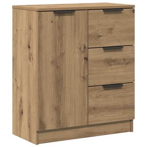 vidaXL Sideboard Artisan-Eiche 60x30x70 cm Holzwerkstoff