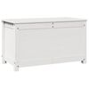 vidaXL Truhe Wei&szlig; 80x40x45,5 cm Massivholz Kiefer